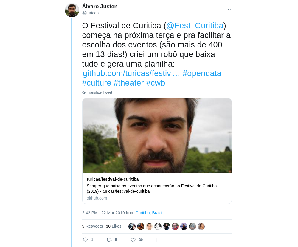 Tweet de Turicas