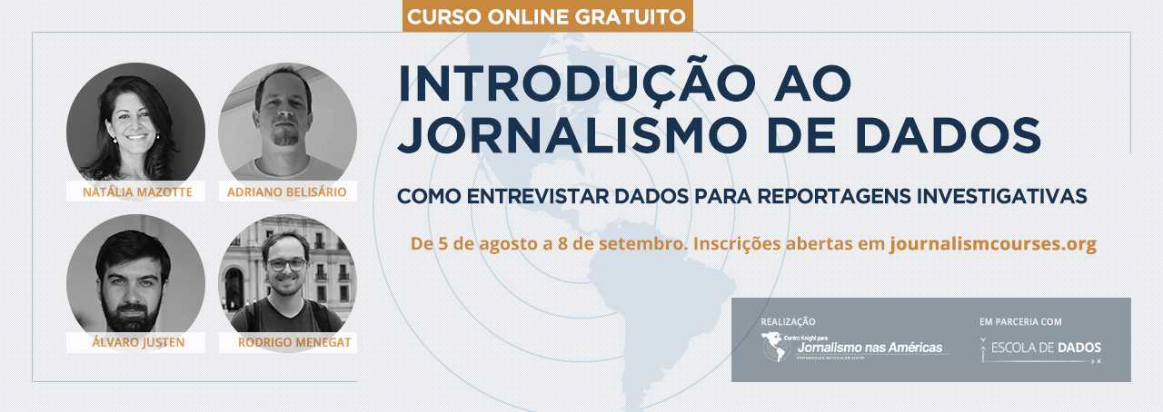 Foto curso Jornalismo de Dados